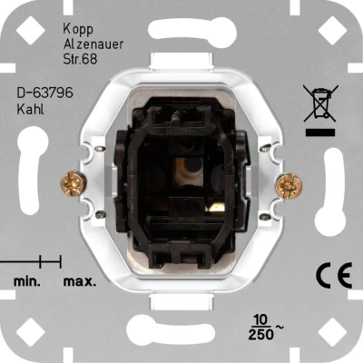 Afbeelding van Kopp inbouw schakelaar kruis