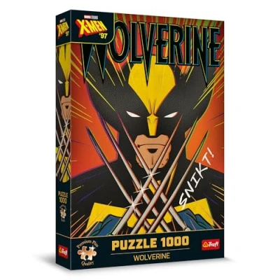 Afbeelding van Trefl Premium Plus Quality Puzzle Marvel: Wolverine 1000 stukjes, reeks puzzels met je favoriete helden, perfect passende voor volwassenen en kinderen vanaf 12 jaar