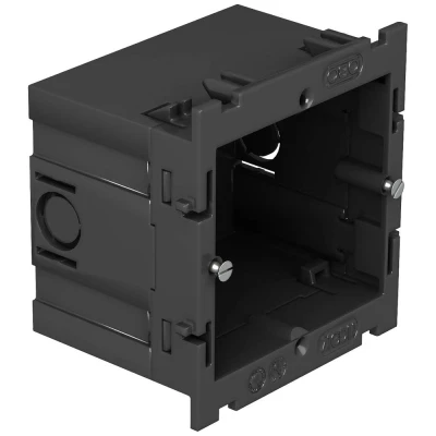 Afbeelding van OBO Bettermann 71GD11 Inzetstuk voor stopcontact Inbouwdoos 71 mm Zwart 1 stuk(s)