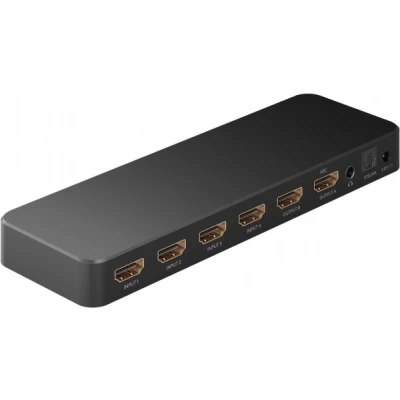 Afbeelding van HDMI matrix Goobay 4 naar 2 poorts (Afstandsbediening, 4K@60Hz, Ultra HD)