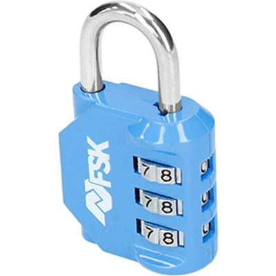 Afbeelding van Combinatieslot Ferrestock Blauw 30 mm (23 mm)