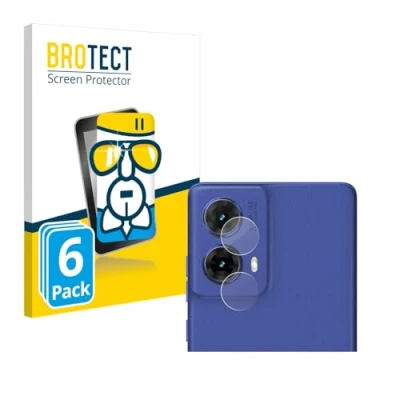 Afbeelding van BROTECT Screenprotector voor Motorola Moto G85 (ALLEEN Camera) Folie Beschermfolie Beschermglas transparant (6 Stuks)