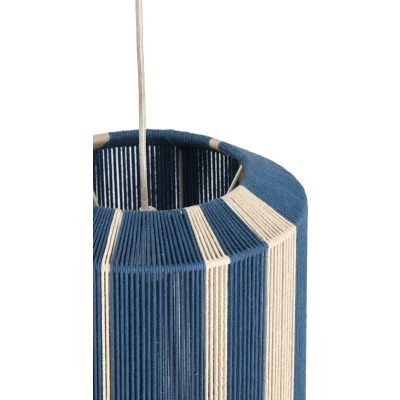 Afbeelding van Light &amp; Living Hanglamp KOZANA Ø30x46cm Blauw