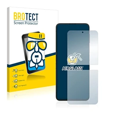 Afbeelding van BROTECT Screenprotector voor Samsung Galaxy Z Flip 4 Folie Beschermfolie Beschermglas transparant