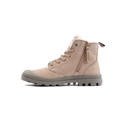 Afbeelding van Palladium Pampa HI ZIP WL Veterboots, Heren, Maat: 44.5, Dune Leer
