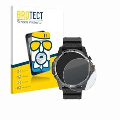 Afbeelding van BROTECT Antireflecterende Glas Screen Protector Mat voor Mobvoi Ticwatch Atlas Schermbeschermer [Beschermglas Folie niet Gehard Glas]