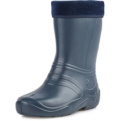 Afbeelding van Ladeheid Dames Regenlaarzen Gevoerd en Waterdicht EVA LA KL 033 Donkerblauw 38