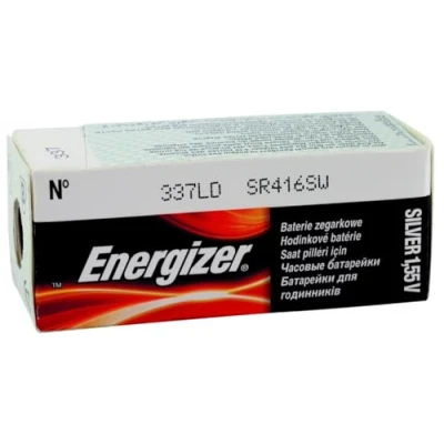 Afbeelding van 1 stuk Energizer Zilver Oxide Knoopcel 337 LD 1.55V