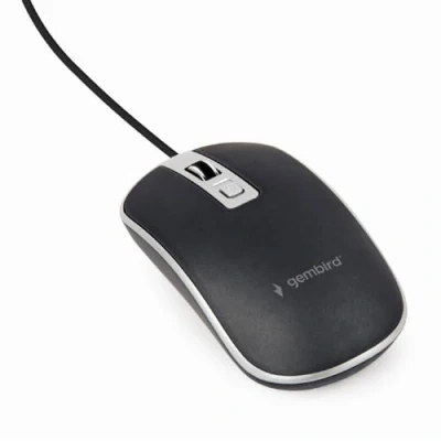 Afbeelding van Gembird MUS 4B 06 BS muis Ambidextrous USB Type A Optisch 1200 DPI