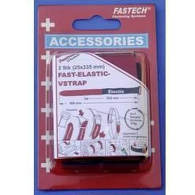 Afbeelding van FASTECH® 924 330C Klittenband Met riem Haak en lusdeel (l x b) 335 mm 25 Zwart, Rood 2 stuk(s)