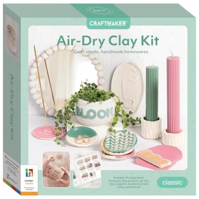 Afbeelding van Craft Maker Classic Air Dry Clay Kit (Air Clay) (Create Your Own Kit)