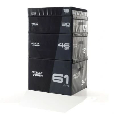 Afbeelding van Muscle Power Safe Plyo Box Set
