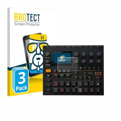 Afbeelding van BROTECT Screenprotector voor Elektron Digitakt II Folie Beschermfolie Beschermglas transparant (3 Stuks)