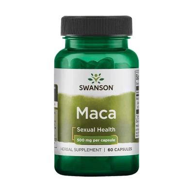 Afbeelding van Swanson Health Maca 500mg Vegan 60 Capsules