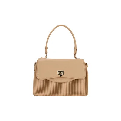 Afbeelding van faina Handtas, Dames, Maat: One Size, Beige