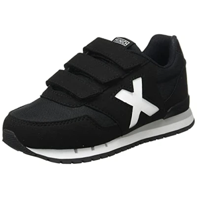 Afbeelding van Munich Unisex Kid&#039;s Dash VCO Sneaker, Zwart
