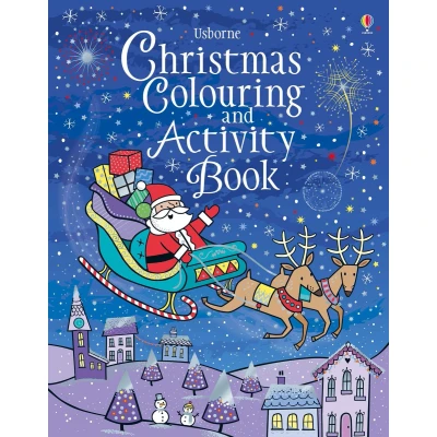 Afbeelding van christmas colouring and activity book