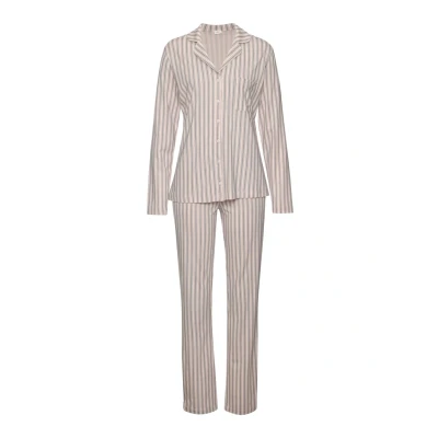 Afbeelding van s.Oliver Pyjama, Dames, Maat: 44/46, Rosa gestreift