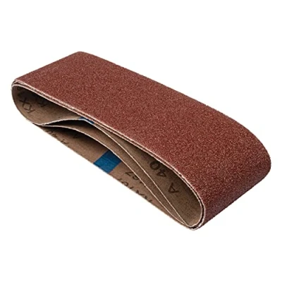 Afbeelding van Trend aluminiumoxide 75 x 533 mm schuurband met schuurkorrel 40, AB/B75A/40A, set van 3