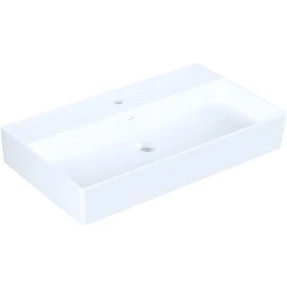 Afbeelding van Villeroy &amp; Boch Memento 2.0 wastafel wit (80 x 47 cm) 1 kraangat,