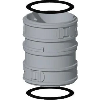 Afbeelding van Burgerhout Miniflex koppelset flex/flex Ø 60 mm