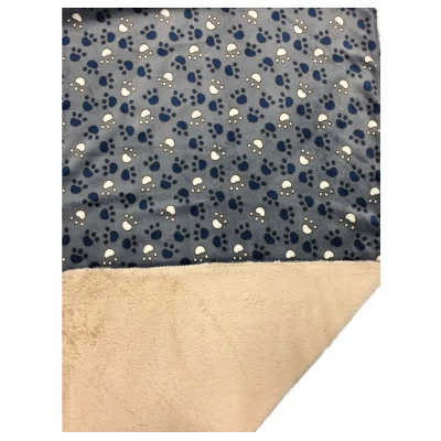 Afbeelding van Adori Fleece Deken Dubbel Hondendeken 150X100 cm Grijs