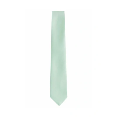 Afbeelding van Next Regular Textured Stropdas, Heren, Maat: One Size, Sage green
