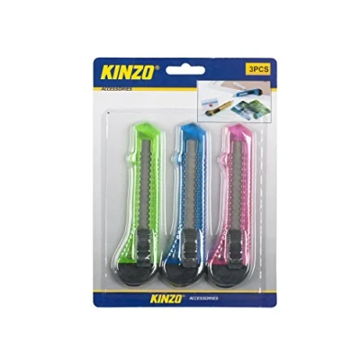 Afbeelding van Kinzo Hobby mes 3 stuks