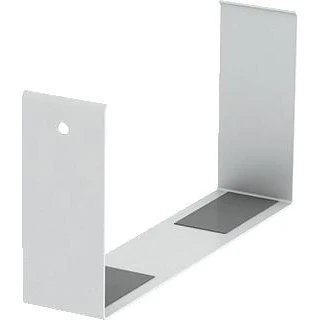 Afbeelding van Obo afdekstrip wandgoot deksel opklembaar staal bxd 130x70mm wit ral9010 6279764