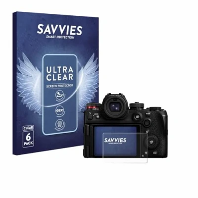 Afbeelding van Savvies Screenprotector voor Panasonic Lumix S1R II Folie Beschermfolie transparant (6 Stuks)