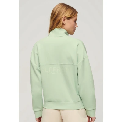 Afbeelding van Superdry Sport Tech Relaxed sweatshirt met halve rits Dames Truien