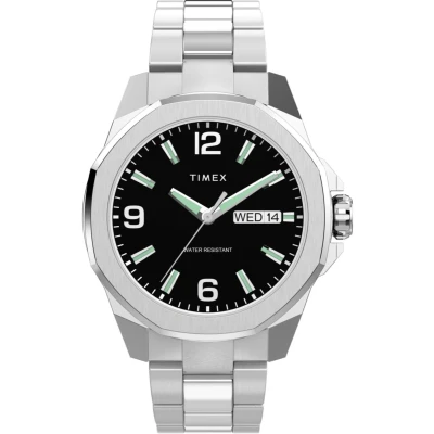 Afbeelding van Timex Trend Essex TW2W92700 Horloge Staal Zilverkleurig Ø 46 mm