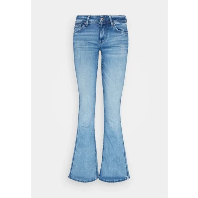 Afbeelding van Pepe Jeans NEW Pimlico Flared Jeans, Dames, Maat: 34x32, Denim