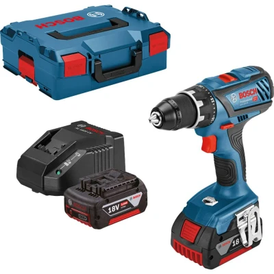 Afbeelding van Bosch Blauw GSR 18V 28 Professional Accuboorschroevendraaier 3.0Ah Li Ion in L Boxx 0615990L7K