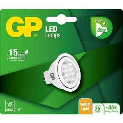 Afbeelding van GP led MR16 GU5.3 5,3w (35w)