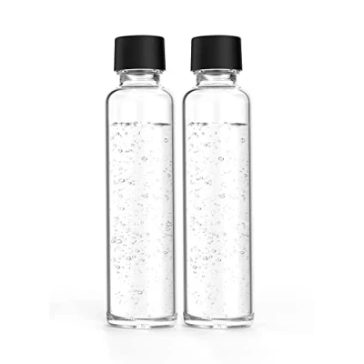 Afbeelding van Sodapop Logan, glazen flessenset, reservefles uitsluitend geschikt voor sodamaker 2 x 600 ml