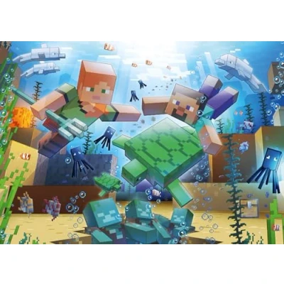 Afbeelding van Ravensburger Legpuzzel Minecraft Mosaic, 1000st.