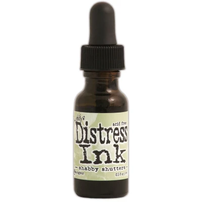 Afbeelding van Ranger Distress Re Inker 14 ml shabby shutters TIM21612 Tim Holtz