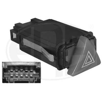 Afbeelding van ERA 662595 Waarschuwingsknipperlamp schakelaar AUDI: A3 Hatchback (8L1) 1.6, 1.8, 1.8 T, 1.9 TDI, T quattro, S3 quattro