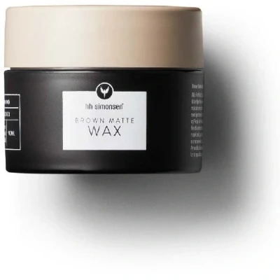 Afbeelding van HH Simonsen Brown Matte Clay Wax 90 ml