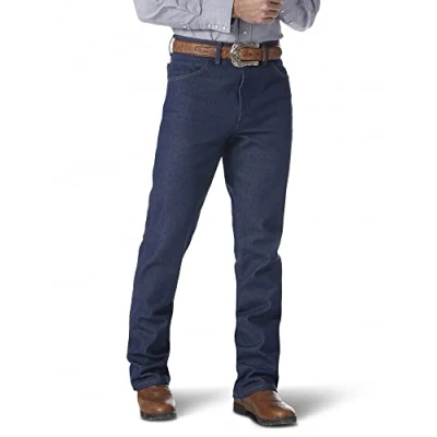 Afbeelding van Wrangler Heren Cowboy Regular Boot Cut Jean, marineblauw, 35W / 32L