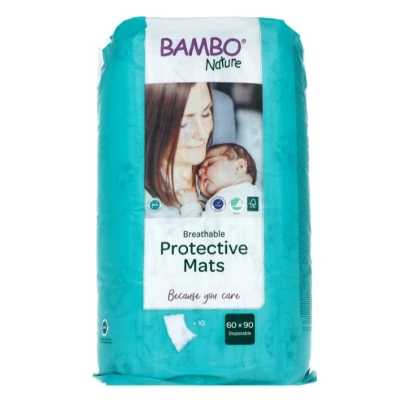 Afbeelding van 2x Bambo Nature Bedmatjes 60x90 cm 10 stuks