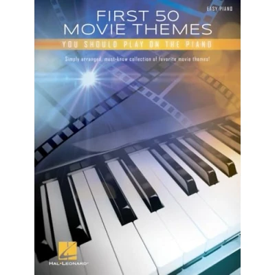 Afbeelding van First 50 Movie Themes You Should Play on Piano: Easy Piano