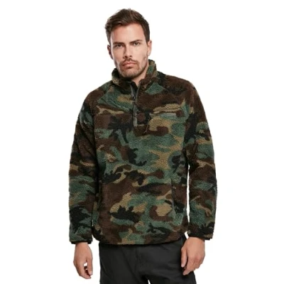 Afbeelding van Brandit Fleece trui, Heren, Maat: 4XL, Woodland