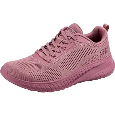 Afbeelding van Skechers Sport BOBS Squad Chaos Sneakers laag raspberry, Dames, Maat: 39, Raspberry Textiel