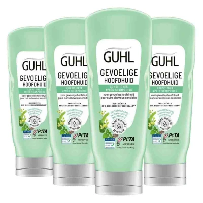 Afbeelding van 4x Guhl Conditioner Gevoelige Hoofdhuid 200 ml