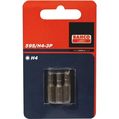 Afbeelding van Bahco x3 bits hex525mm 1/4&quot; dr standard 59S/H5 3P