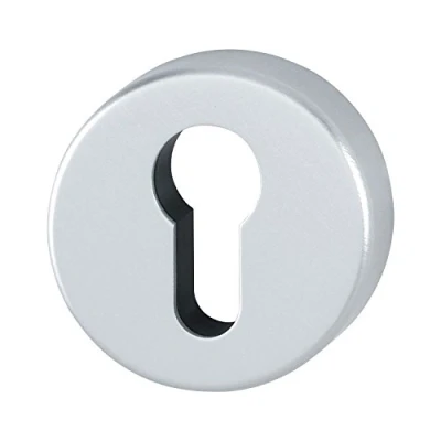 Afbeelding van HOPPE Ronde rozet profielcilinder ø 52 mm aluminium zilver geanodiseerd PZ 1 paar