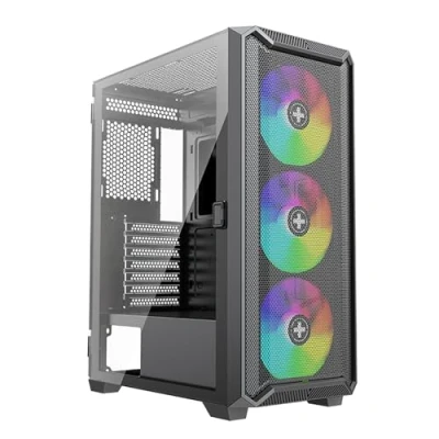 Afbeelding van Xilence ATX Miditower (mATX, Mini ITX, ATX), PC behuizing, Zwart