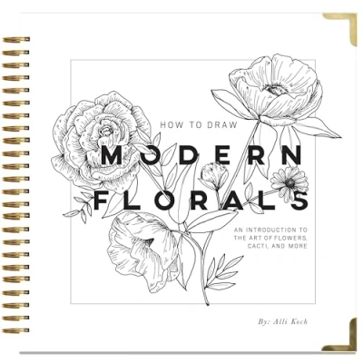 Afbeelding van How To Draw Modern Florals: An Introduction The Art of Flowers, Cacti, and More